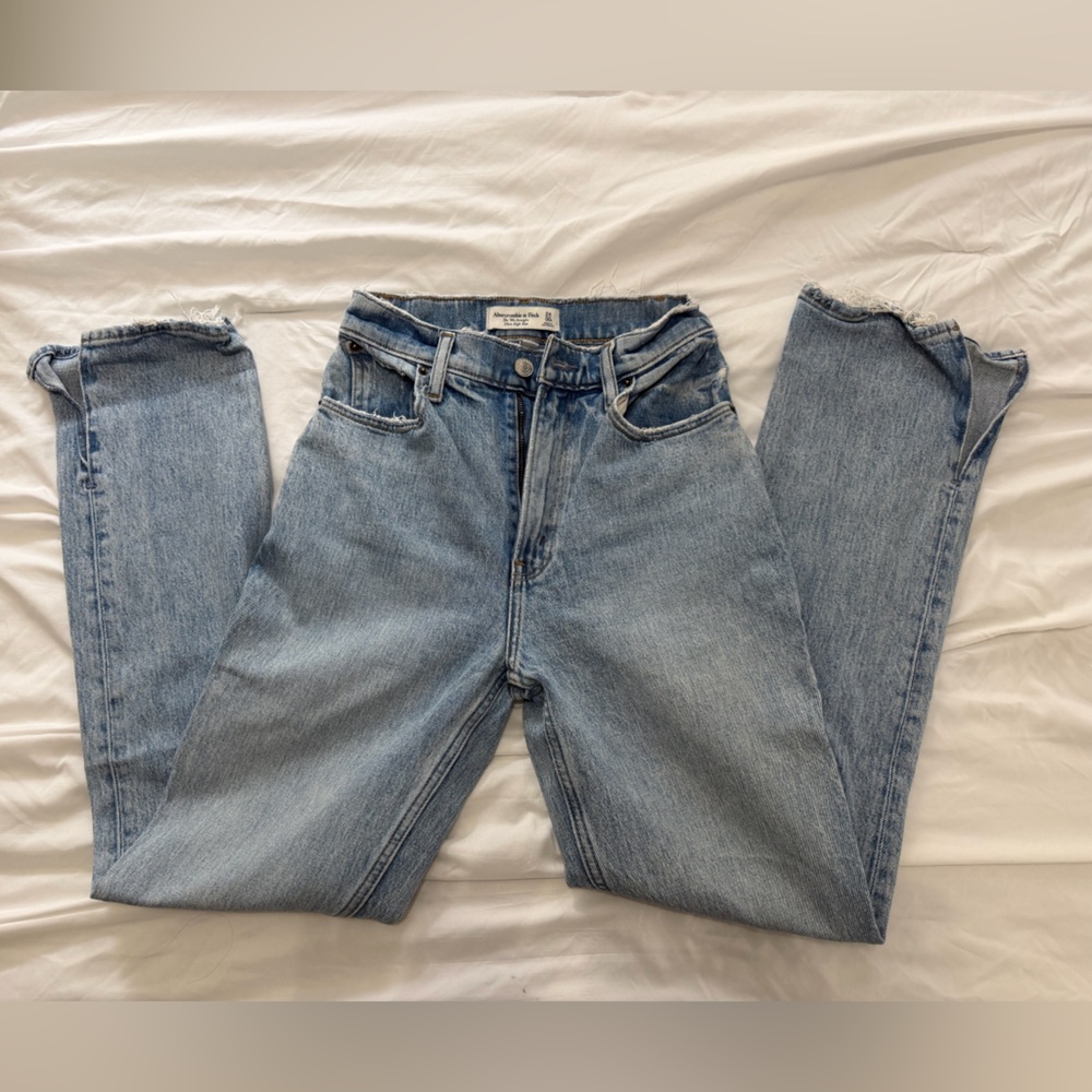 American Eagle Outfitters Jeans, The ‘90s Straight Ultra High Rise Curve Love